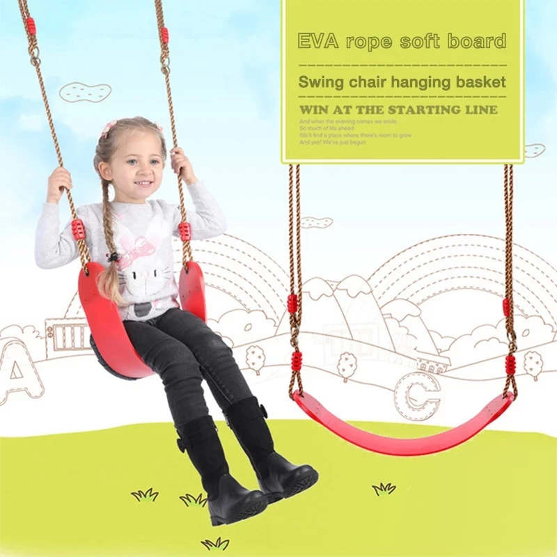 Children Swing EVA Soft Board U-shaped Outdoor Garden Tree Swing for Kindergarten Playground jlrr
Children Swing EVA Soft Board U-shaped Outdoor Garden Tree Swing for Kindergarten Playground jlrr
