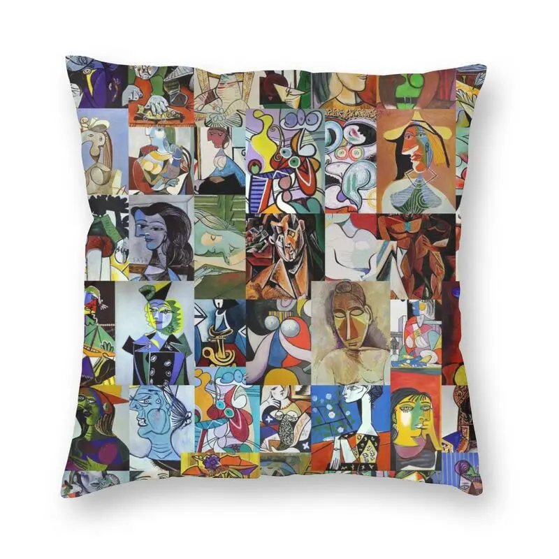 Custom Pablo Picasso Artwork Square Throw Pillow Case Home Decorative 3D Two Side Print Painting Art Cushion Cover for Sofa
Custom Pablo Picasso Artwork Square Throw Pillow Case Home Decorative 3D Two Side Print Painting Art Cushion Cover for Sofa