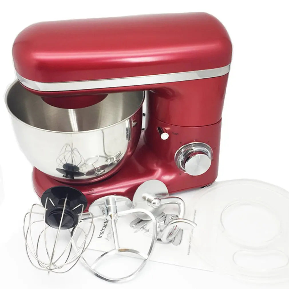 Kitchen Food Stand Mixer 1500W 4L Stainless Steel Bowl 6-speed Cream Egg Whisk Blender Cake Dough Bread Mixer Maker Machine
Kitchen Food Stand Mixer 1500W 4L Stainless Steel Bowl 6-speed Cream Egg Whisk Blender Cake Dough Bread Mixer Maker Machine
