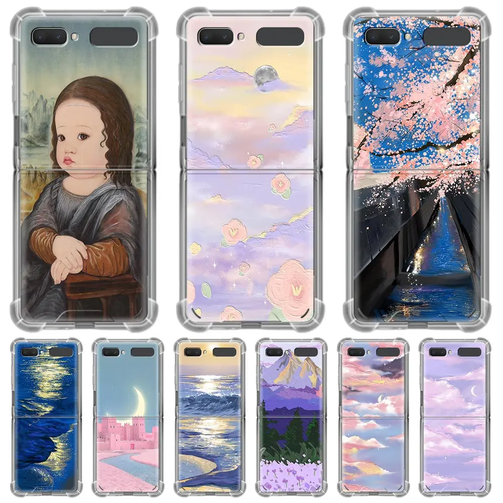 Hand-painted art For Samsung Galaxy Z Flip 5G Clear Airbag Case Slim Protective Shell Soft Cover Smartphone Accessories
Hand-painted art For Samsung Galaxy Z Flip 5G Clear Airbag Case Slim Protective Shell Soft Cover Smartphone Accessories