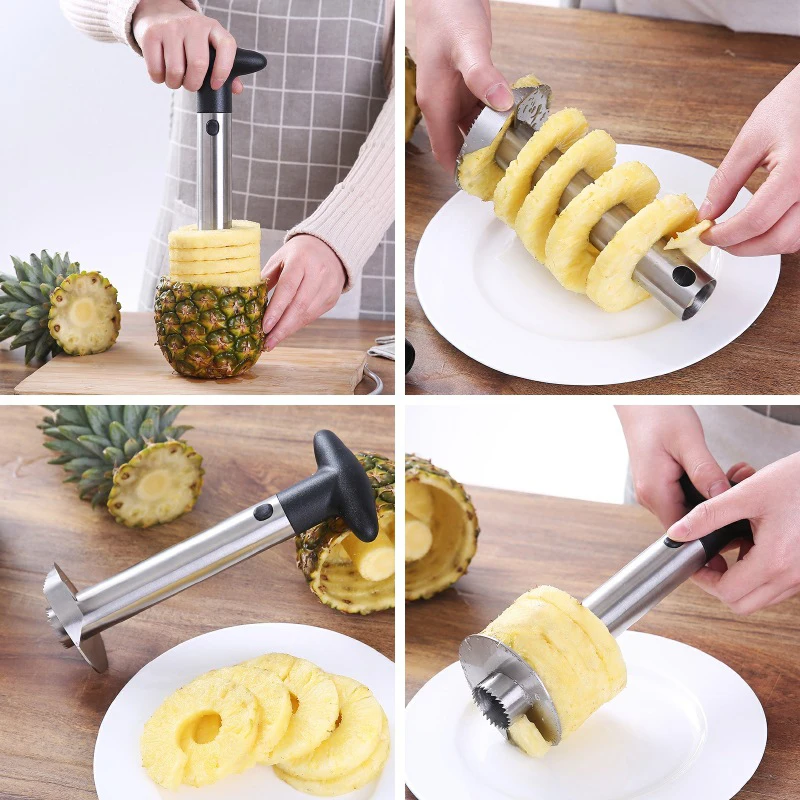 Pineapple Slicer Peeler Cutter Parer Knife Stainless Steel Kitchen Accessories Fruit Corer Slicer Kitchen Tools Cooking
Pineapple Slicer Peeler Cutter Parer Knife Stainless Steel Kitchen Accessories Fruit Corer Slicer Kitchen Tools Cooking