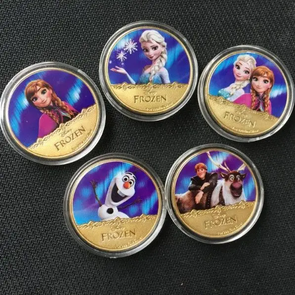 Disney Cartoon Frozen Medal Aisha Anna Princess Cute Metal Tooth Fairy Collection Gold Coin Exchange Gift
Disney Cartoon Frozen Medal Aisha Anna Princess Cute Metal Tooth Fairy Collection Gold Coin Exchange Gift