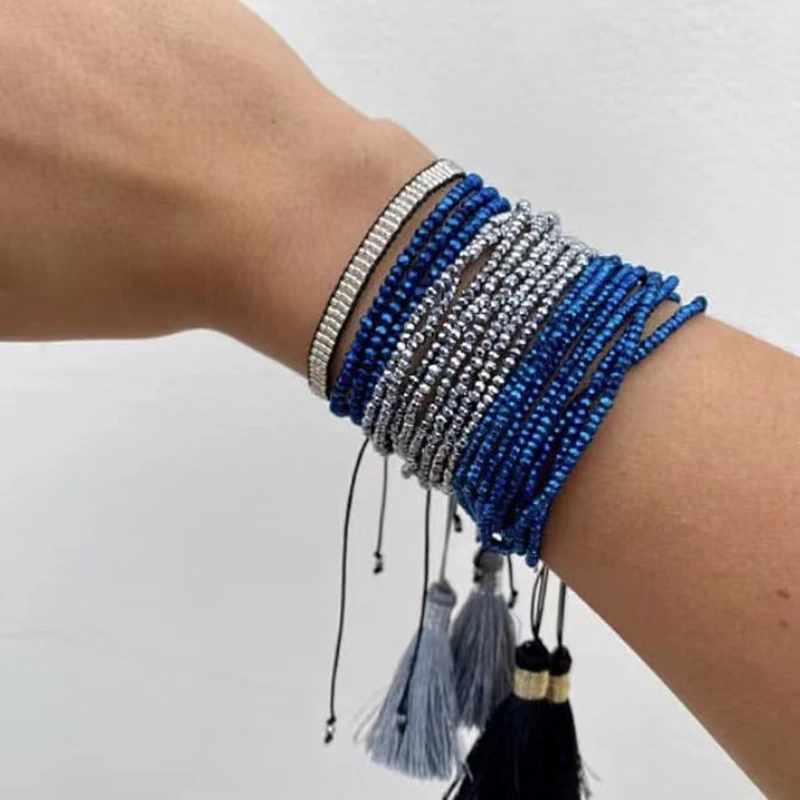 BLUESTAR 2021 MIYUKI Bracelets Women Bracelets Fashion Crystal Pulseras Mujer Moda Handmade Woven Armband
BLUESTAR 2021 MIYUKI Bracelets Women Bracelets Fashion Crystal Pulseras Mujer Moda Handmade Woven Armband