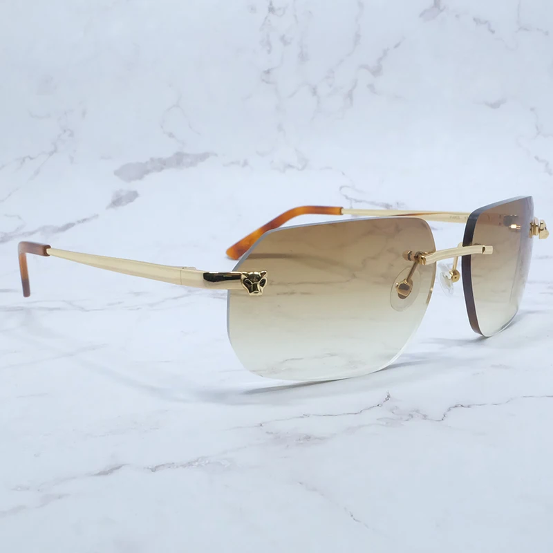 Panther Sunglasses Men Fashion Rimless Luxury Carter Sun Glasses 2021 Trend Product Street Outdoor Driving Shades Eyewear
Panther Sunglasses Men Fashion Rimless Luxury Carter Sun Glasses 2021 Trend Product Street Outdoor Driving Shades Eyewear