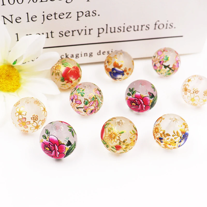 Матовый белый Япония живопись винтажный Японский рисунок бисер нижняя часть цветной цветочный узор 18 мм 10 шт./лот 
Матовый белый Япония живопись винтажный Японский рисунок бисер нижняя часть цветной цветочный узор 18 мм 10 шт./лот