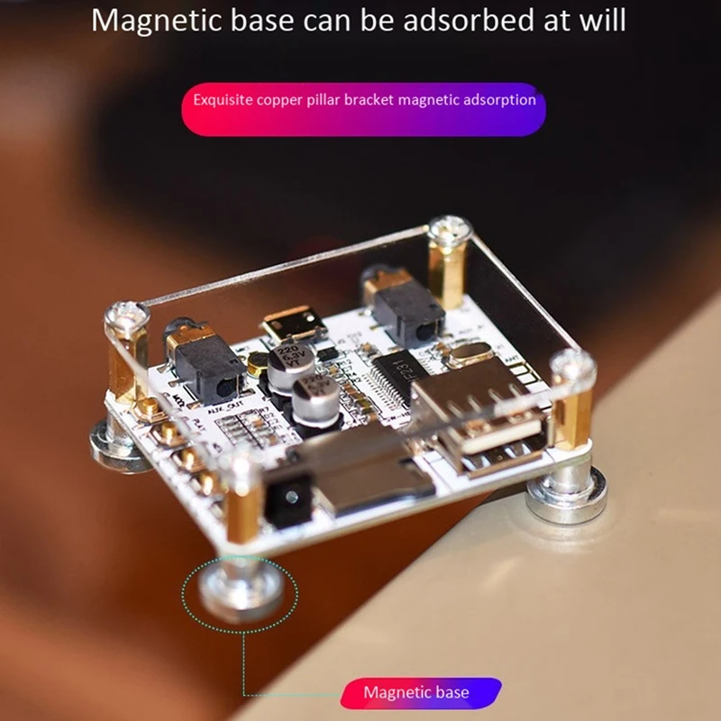 Smart Bluetooth 5.0 Amplifier High-Fidelity Bluetooth o Receiver Board Bluetooth o Amplifier Module
Smart Bluetooth 5.0 Amplifier High-Fidelity Bluetooth o Receiver Board Bluetooth o Amplifier Module