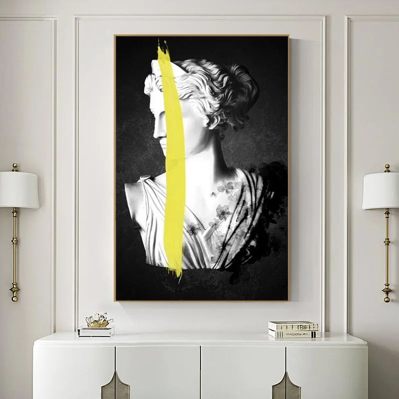 Classical Greek Mythology Sculpture of Artemis Goddess Canvas Painting Modern Poster and Print Art Picture for Living Room Decor
Classical Greek Mythology Sculpture of Artemis Goddess Canvas Painting Modern Poster and Print Art Picture for Living Room Decor