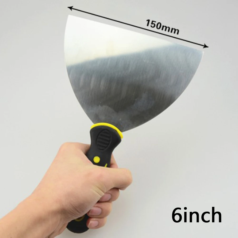 3/4/5/6 Inch Stainless Steel Flexible Scraper Putty Joint Drywall Rubber Handle Cleaning Tool
3/4/5/6 Inch Stainless Steel Flexible Scraper Putty Joint Drywall Rubber Handle Cleaning Tool