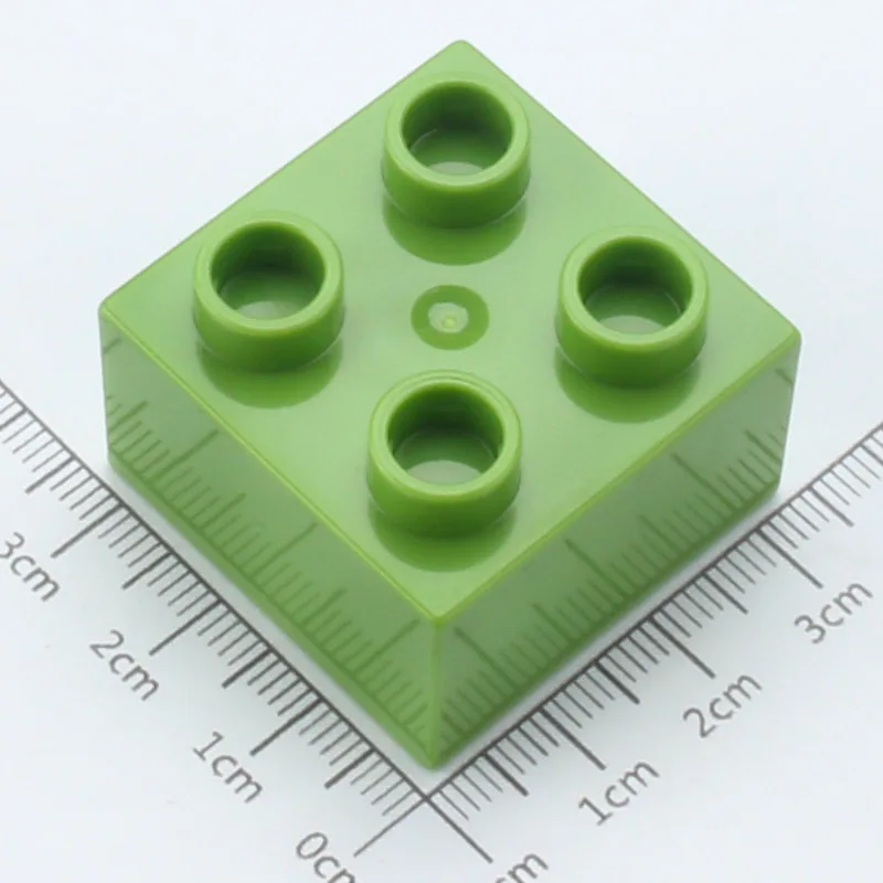 10 Pcs Big Building Blocks Accessories Compatible Large Bricks Sets Children Kid 2*2 Dots MOC DIY Smooth Plastic Educational Toy
10 Pcs Big Building Blocks Accessories Compatible Large Bricks Sets Children Kid 2*2 Dots MOC DIY Smooth Plastic Educational Toy
