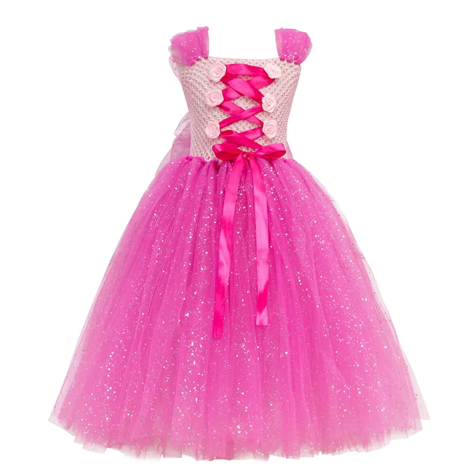 Evil Queen Costume Maleficent Dress Girls Sleeping Beauty Aurora Halloween Party Dresses Witch Black Ball Gown with Devil's Horn
Evil Queen Costume Maleficent Dress Girls Sleeping Beauty Aurora Halloween Party Dresses Witch Black Ball Gown with Devil's Horn