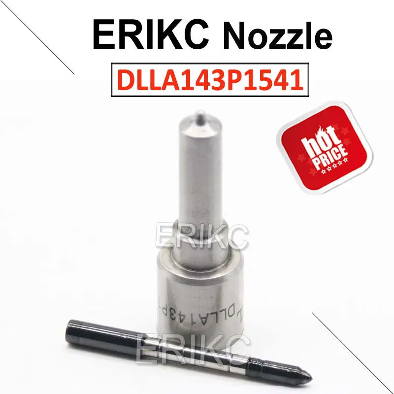 ERIKC DLLA143P1541 Common Rail Diesel Injector Nozzle Tip 0433171951 Fuel Injection Type Nozzle for Bosch 0445120071 0445120184
ERIKC DLLA143P1541 Common Rail Diesel Injector Nozzle Tip 0433171951 Fuel Injection Type Nozzle for Bosch 0445120071 0445120184