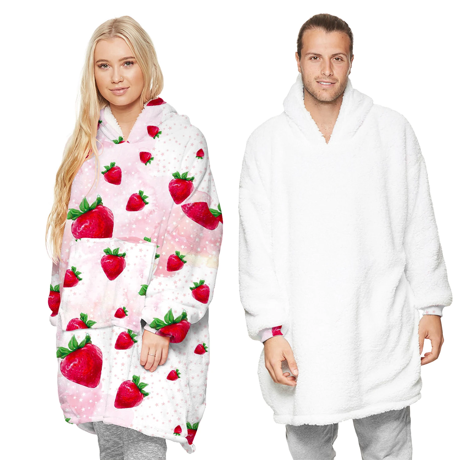 Winter Warm TV Pocket Lazy Blanket Adult Bathrobe Sofa Comfortable Hooded Blanket pullover Sweatshirt Plush Coral Fleece Blanket
Winter Warm TV Pocket Lazy Blanket Adult Bathrobe Sofa Comfortable Hooded Blanket pullover Sweatshirt Plush Coral Fleece Blanket
