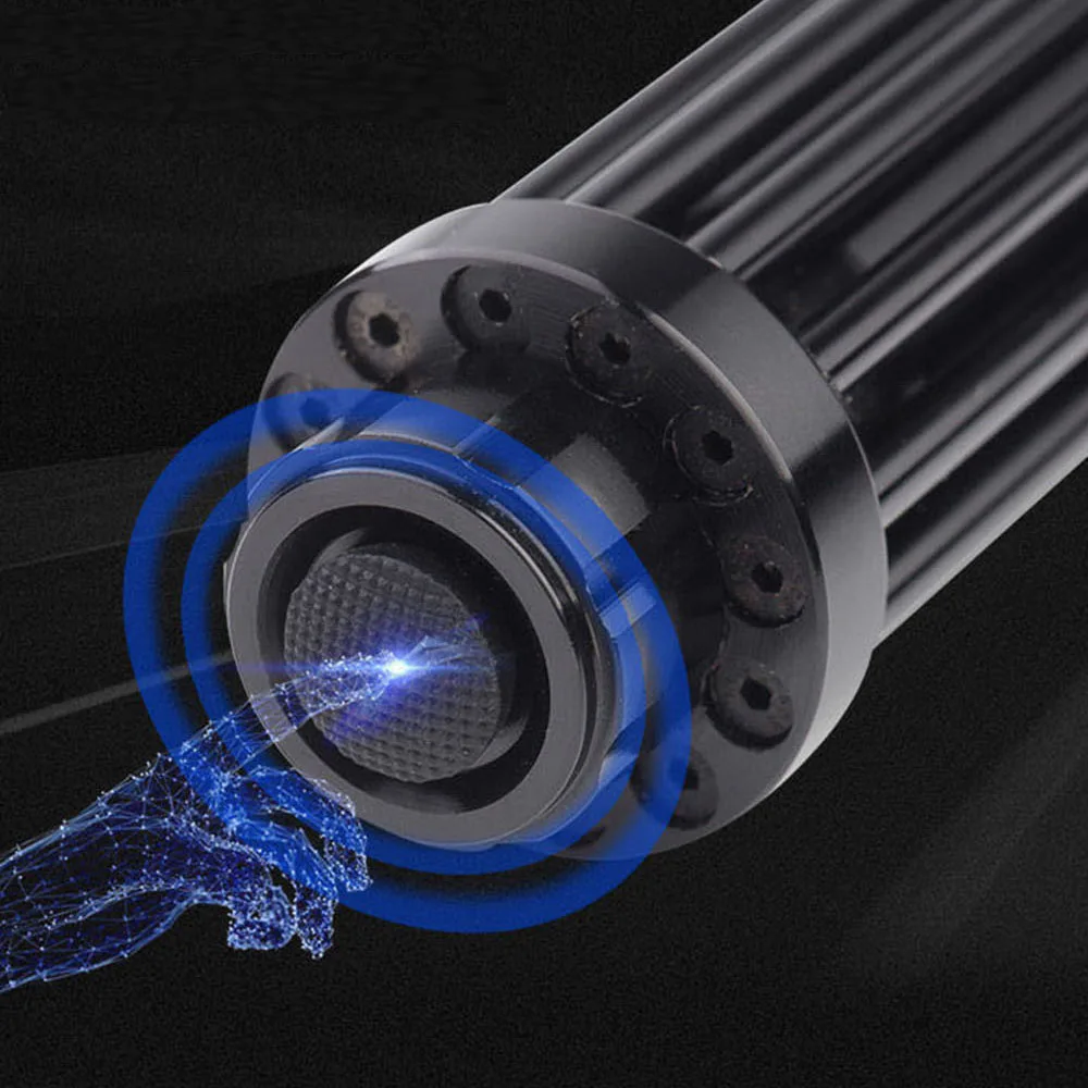 Blue High-power Laser, The Most Powerful Military 450nm Laser Sight, Adjustable Focus, Burning Matches/cigars/candles Hot Sale 
Blue High-power Laser, The Most Powerful Military 450nm Laser Sight, Adjustable Focus, Burning Matches/cigars/candles Hot Sale