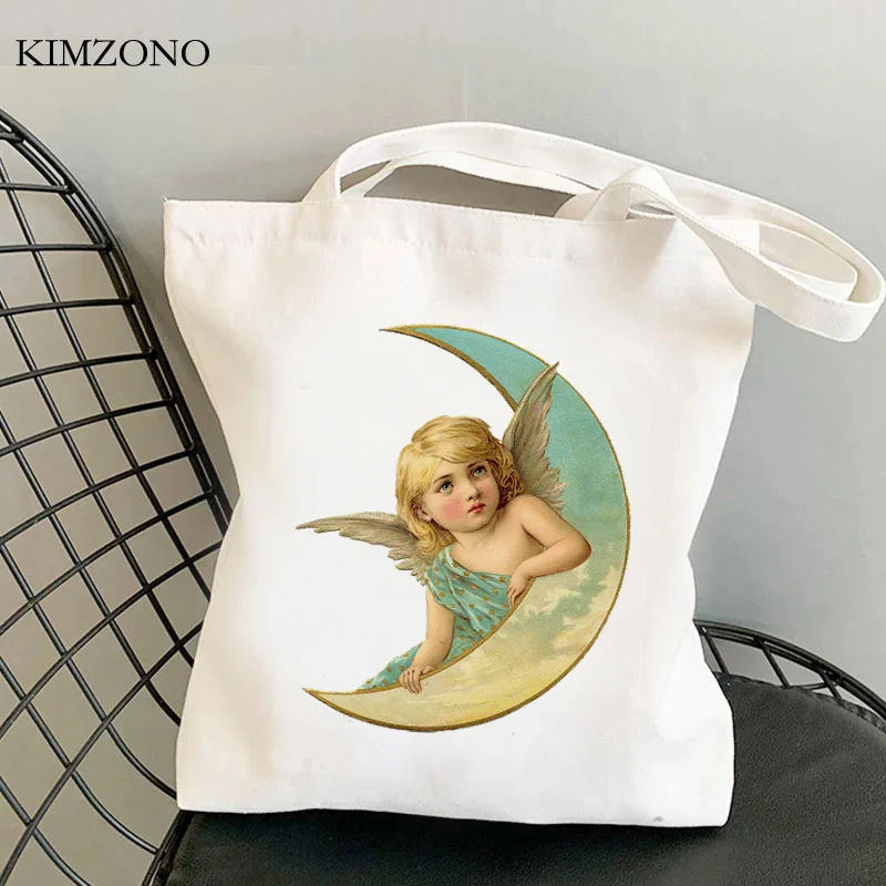 Angel shopping bag cotton bolsa shopping bolso bag ecobag reusable bolsa compra sac toile
Angel shopping bag cotton bolsa shopping bolso bag ecobag reusable bolsa compra sac toile