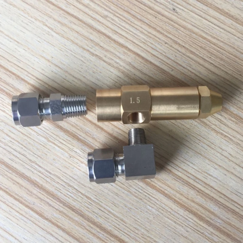 1.5mm Waste Oil Burner Nozzle,Air Atomizing Nozzle,Fuel Oil Nozzle,Full Cone Oil Spray Nozzle
1.5mm Waste Oil Burner Nozzle,Air Atomizing Nozzle,Fuel Oil Nozzle,Full Cone Oil Spray Nozzle