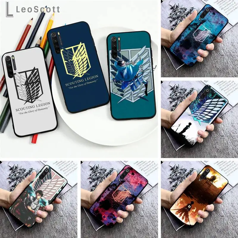 Anime Japanese attack on Titan Phone Case For Xiaomi Redmi note 7 8 9 pro 8T 9S Mi Note 10 Lite pro
Anime Japanese attack on Titan Phone Case For Xiaomi Redmi note 7 8 9 pro 8T 9S Mi Note 10 Lite pro