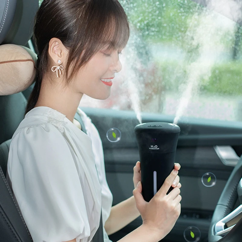 Double Nozzle Large Spray, Built-in Battery Rechargeable Negative Ion Humidifier, Car Portable Humidifier
Double Nozzle Large Spray, Built-in Battery Rechargeable Negative Ion Humidifier, Car Portable Humidifier
