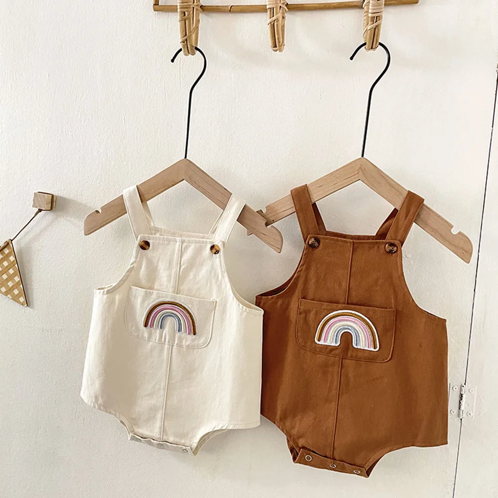 Keelorn Baby Cartoon Clothes for Girl Boy Rompers New Fashion Toddler Casual Suspender Clothing Newborn Rainbow Bodysuits 0-3 Y
Keelorn Baby Cartoon Clothes for Girl Boy Rompers New Fashion Toddler Casual Suspender Clothing Newborn Rainbow Bodysuits 0-3 Y