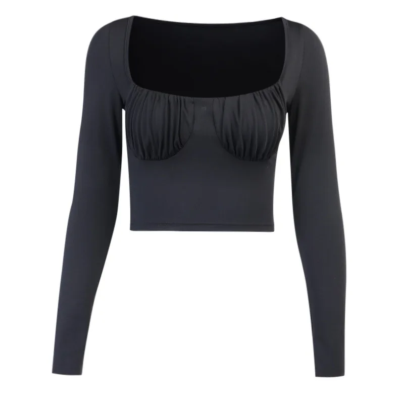 autumn fashion basic white crop tops womens u-neck t-shirts 2020 solid office ladies wild casual tee shirts vest punk clothes
autumn fashion basic white crop tops womens u-neck t-shirts 2020 solid office ladies wild casual tee shirts vest punk clothes