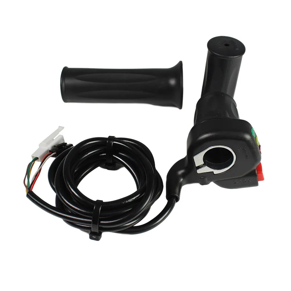 Ebike Throttle Half Twisting Throttle 29DX With Switch And Indicating Lights Electric Bicycle Accessories Throttle
Ebike Throttle Half Twisting Throttle 29DX With Switch And Indicating Lights Electric Bicycle Accessories Throttle