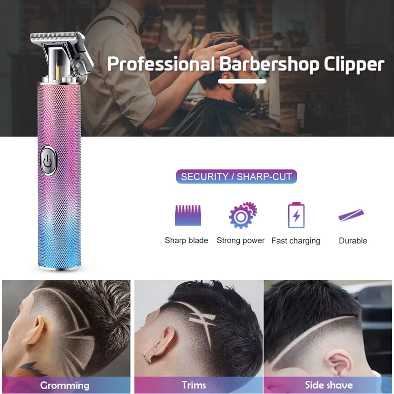 Professional Hair Trimmer Men Cordless Beard Razor Trimmers Barber Haircut Cutter Electric Hair Clippers
Professional Hair Trimmer Men Cordless Beard Razor Trimmers Barber Haircut Cutter Electric Hair Clippers
