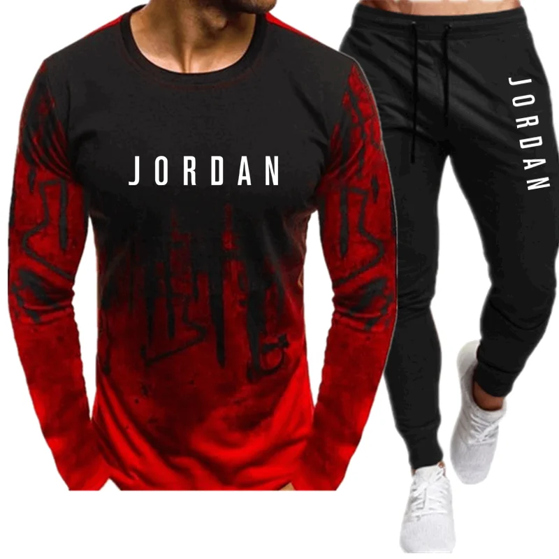 2020 Men's sets t shirts + pants two pieces sets casual tracksuit letter print suits sportwear fitness pants
2020 Men's sets t shirts + pants two pieces sets casual tracksuit letter print suits sportwear fitness pants