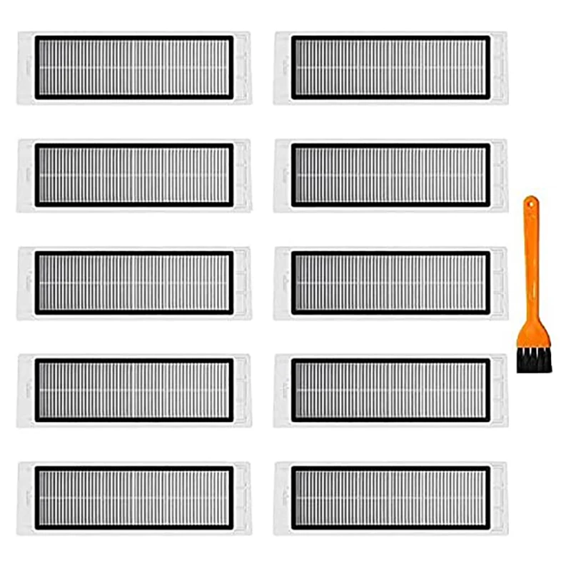 Hepa Filter Accessories Kit for Xiaomi Roborock S4 S5 S6 E4 E20 E25 E35 S50 Robotic Vacuum Cleaner, 10 Hepa Filters
Hepa Filter Accessories Kit for Xiaomi Roborock S4 S5 S6 E4 E20 E25 E35 S50 Robotic Vacuum Cleaner, 10 Hepa Filters