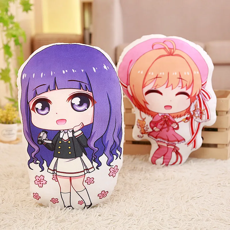 Японская плюшевая аниме кукла Сакура XIAORAN Sakura мягкие игрушки из аксессуары для