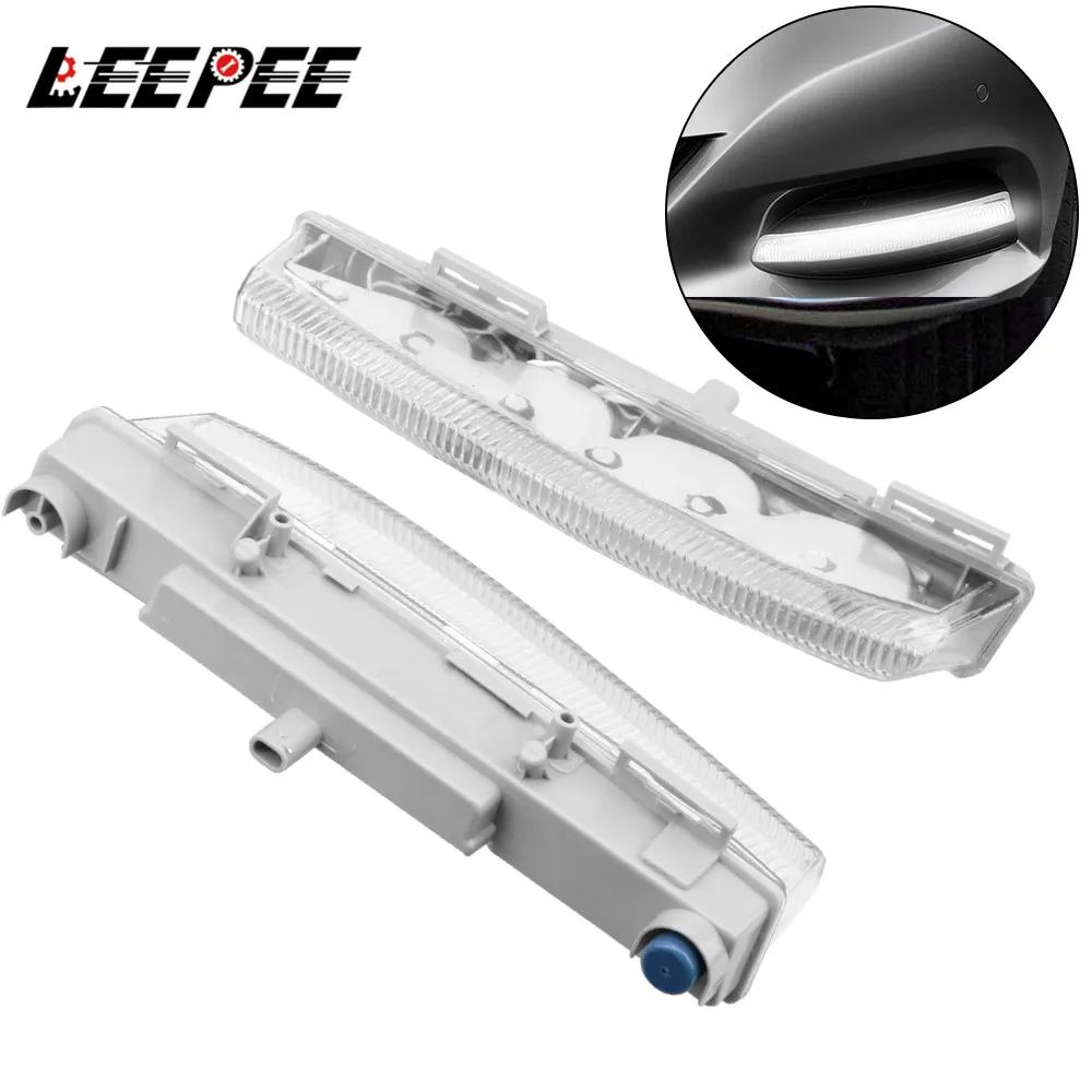 Car Front LED DRL Daytime Running Lamp Fog Light Fit For Mercedes Benz C-Class W204/S204 2007-2014 W212 2009-2014 R172 2012 2013
Car Front LED DRL Daytime Running Lamp Fog Light Fit For Mercedes Benz C-Class W204/S204 2007-2014 W212 2009-2014 R172 2012 2013