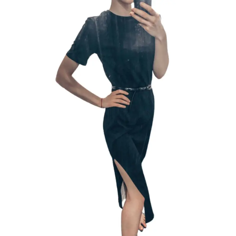 Trevor Womens Ladies Summer Spring Plain Crew Neck Casual Loose Long Dress New
Trevor Womens Ladies Summer Spring Plain Crew Neck Casual Loose Long Dress New