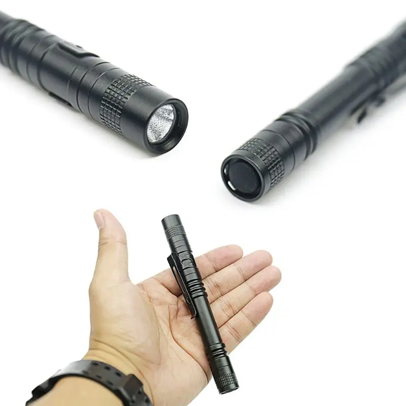 Portable Flashlight Pencil Pocket Light LED Waterproof Torch Aluminum Alloy Outdoor Camping Hiking Lamp USB Rechargeable
Portable Flashlight Pencil Pocket Light LED Waterproof Torch Aluminum Alloy Outdoor Camping Hiking Lamp USB Rechargeable