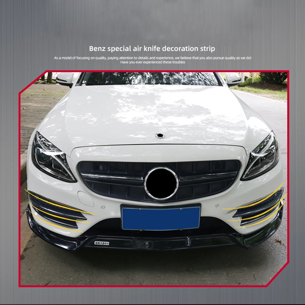 For Mercedes Benz C Class C260L C180L C200L 15-18 Pair Front Bumper Fog Lamp Air Vent Cover Trim Fender Accessories
For Mercedes Benz C Class C260L C180L C200L 15-18 Pair Front Bumper Fog Lamp Air Vent Cover Trim Fender Accessories