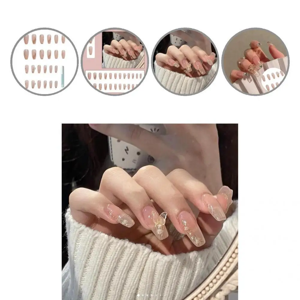 24Pcs/Set Versatile Lightweight DIY Ultra Thin Coffin Nail Tips Colorful Artificial Nail Tips Polishing-Free for Female
24Pcs/Set Versatile Lightweight DIY Ultra Thin Coffin Nail Tips Colorful Artificial Nail Tips Polishing-Free for Female