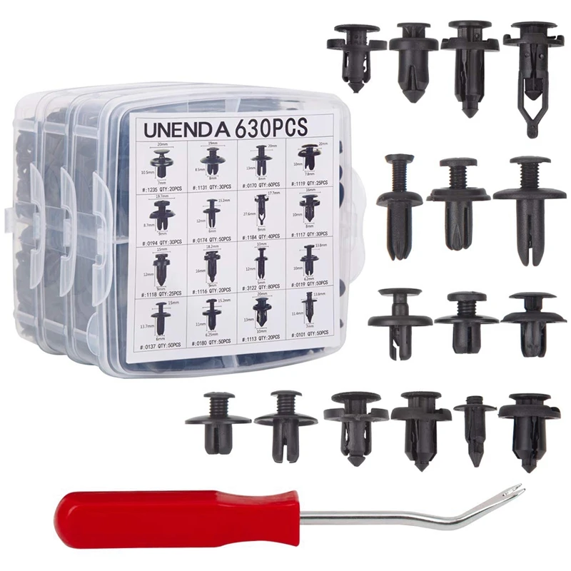 630 шт., автомобильные фиксаторы-зажимы, крепежи, наборы заклепок для крыльев, 16 наиболее популярных размеров, автомобильные нажимные штифты ...
630 шт., автомобильные фиксаторы-зажимы, крепежи, наборы заклепок для крыльев, 16 наиболее популярных размеров, автомобильные нажимные штифты ...