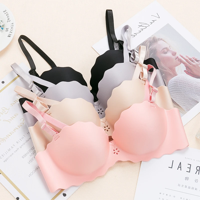 Seamless Sexy Bras Women Push Up Bra One-piece Wire Free Lingerie 3/4 Cup Female Bralette Comfort Underwear Girl Brassiere
Seamless Sexy Bras Women Push Up Bra One-piece Wire Free Lingerie 3/4 Cup Female Bralette Comfort Underwear Girl Brassiere