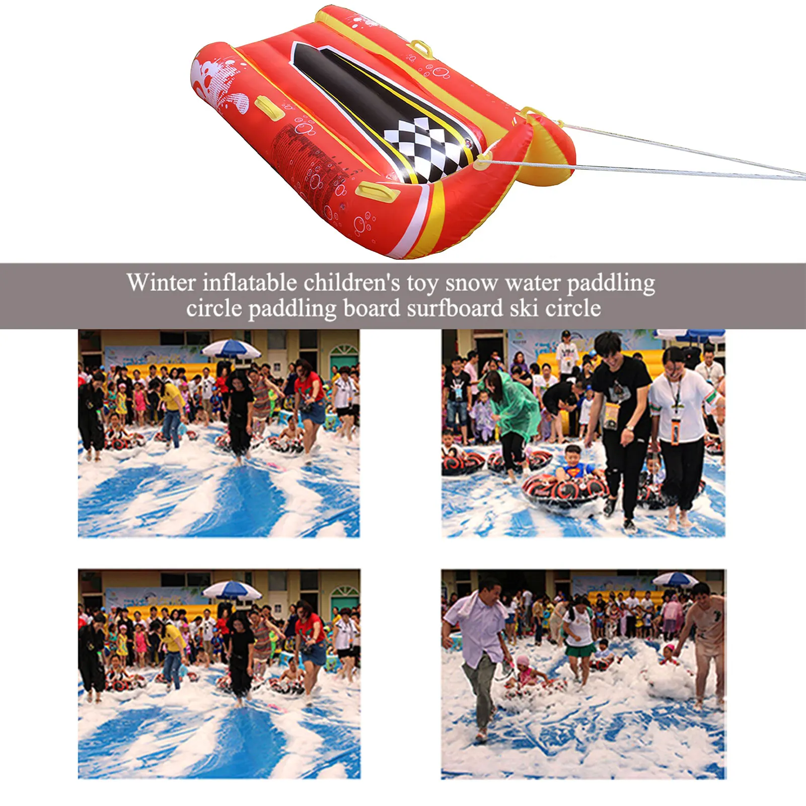 2-Person Inflatable Snow Tube Large Thick Snow Sled Kids Sledding Board Surfboard For Sport And Winter Enthusiasts
2-Person Inflatable Snow Tube Large Thick Snow Sled Kids Sledding Board Surfboard For Sport And Winter Enthusiasts