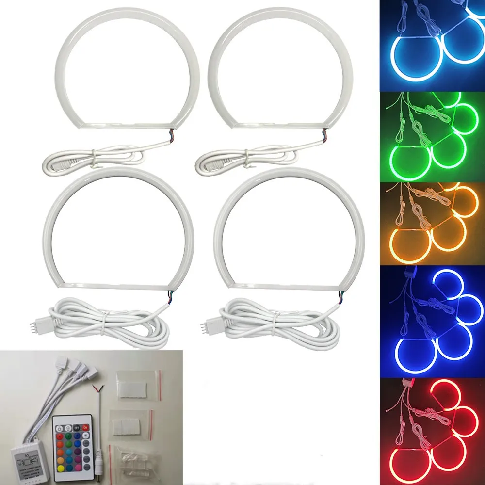For BMW E46 LED Angel Eyes 131mm 146mm Controller RGB Colorful Multicolor Car Halo Semicircle Daytime Running Lights
For BMW E46 LED Angel Eyes 131mm 146mm Controller RGB Colorful Multicolor Car Halo Semicircle Daytime Running Lights