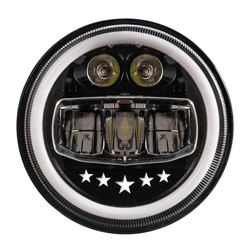 7 Inch LED Headlight 49W 32W Hi/Low Beam Round 7 Inch Headlights Halo Ring Amber Angel Eye for Motorcycle Headlight 12V
7 Inch LED Headlight 49W 32W Hi/Low Beam Round 7 Inch Headlights Halo Ring Amber Angel Eye for Motorcycle Headlight 12V