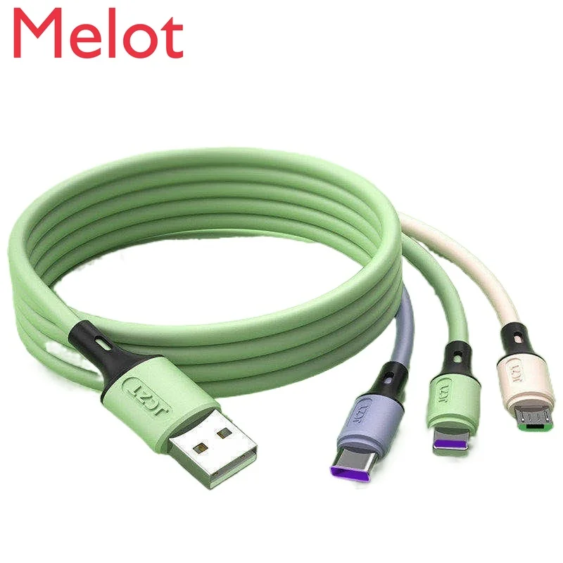 High-End Luxury Portable 5A Super Fast Charge Mobile Phone Three-in-One Data Cable Charging Cable Mobile Phone Charger
High-End Luxury Portable 5A Super Fast Charge Mobile Phone Three-in-One Data Cable Charging Cable Mobile Phone Charger