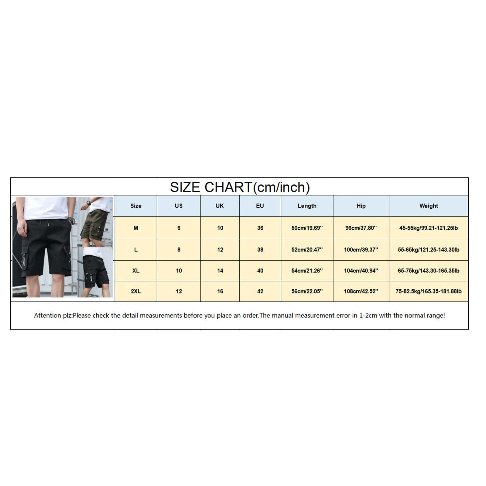 Summer Fashion Casual Shorts Men Cargo Back Green Shorts Multi-Pockets Fifth Pants Short Sports Work Trousers For Men Male 2021
Summer Fashion Casual Shorts Men Cargo Back Green Shorts Multi-Pockets Fifth Pants Short Sports Work Trousers For Men Male 2021