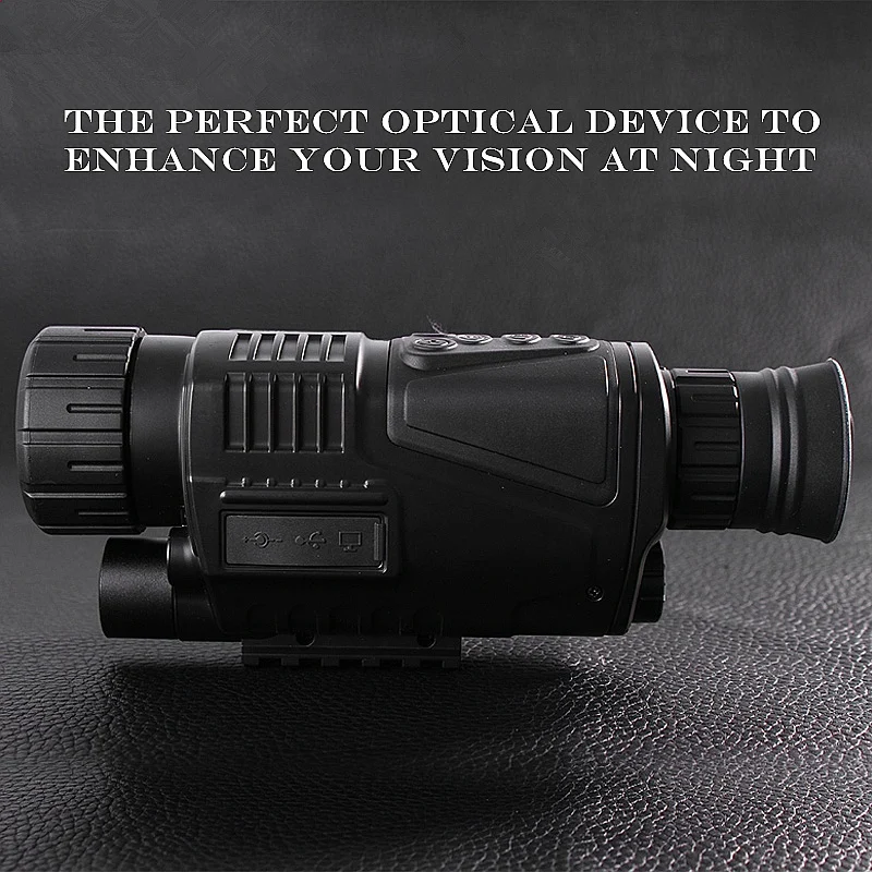 Infrared Night-Vision Monocular 5X40 Zoom Night-Vision Goggles 200M Distance Night Watching Observation and Digital Ir Hunting D
Infrared Night-Vision Monocular 5X40 Zoom Night-Vision Goggles 200M Distance Night Watching Observation and Digital Ir Hunting D