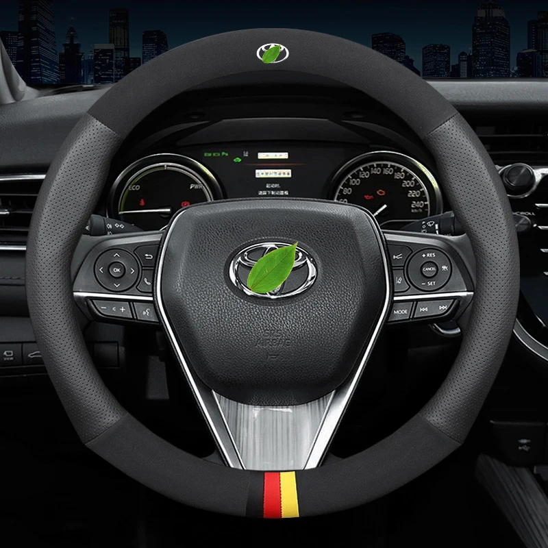 Car Steering Wheel Cover Leather For Toyota Vios Corolla Camry Yaris Innova Avanza Fortuner CHR Estima Harrier Wish Accessories
Car Steering Wheel Cover Leather For Toyota Vios Corolla Camry Yaris Innova Avanza Fortuner CHR Estima Harrier Wish Accessories