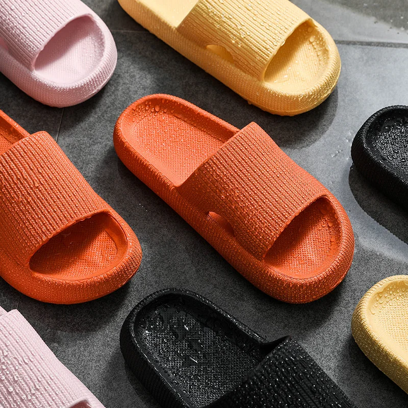 Soft Thick Platform Slippers Women Man Comfortable Non-slip Shower Slippers Summer Couples Solid Color Indoor Home Slippers
Soft Thick Platform Slippers Women Man Comfortable Non-slip Shower Slippers Summer Couples Solid Color Indoor Home Slippers