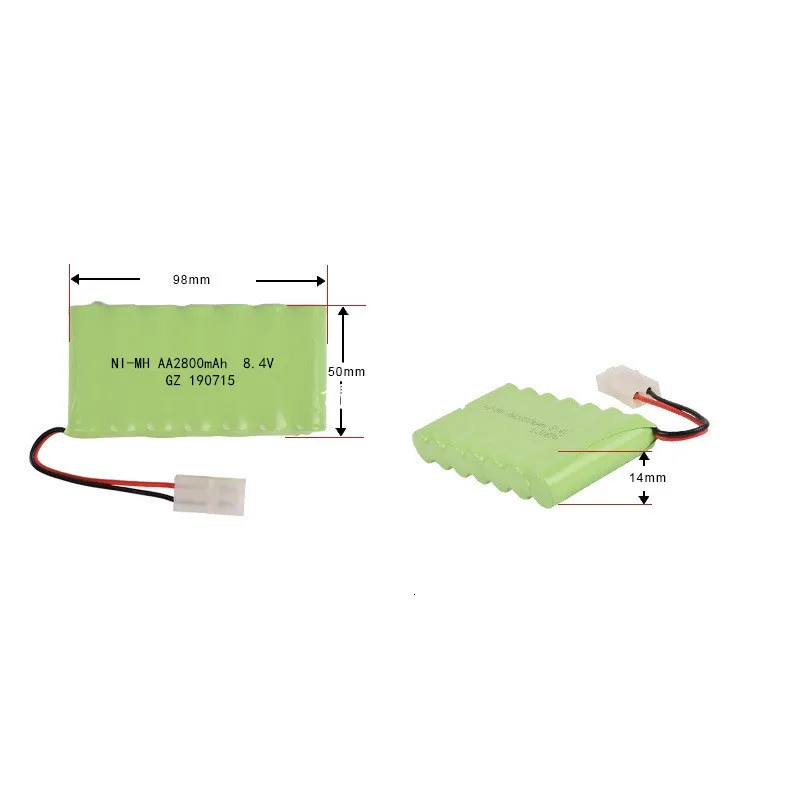 ( M Model ) Ni-MH 8.4v 2800mah Battery + 8.4v Charger For Rc toy Car Tank Train Robot Boat Gun AA 8.4v Rechargeable Battery Pack
( M Model ) Ni-MH 8.4v 2800mah Battery + 8.4v Charger For Rc toy Car Tank Train Robot Boat Gun AA 8.4v Rechargeable Battery Pack