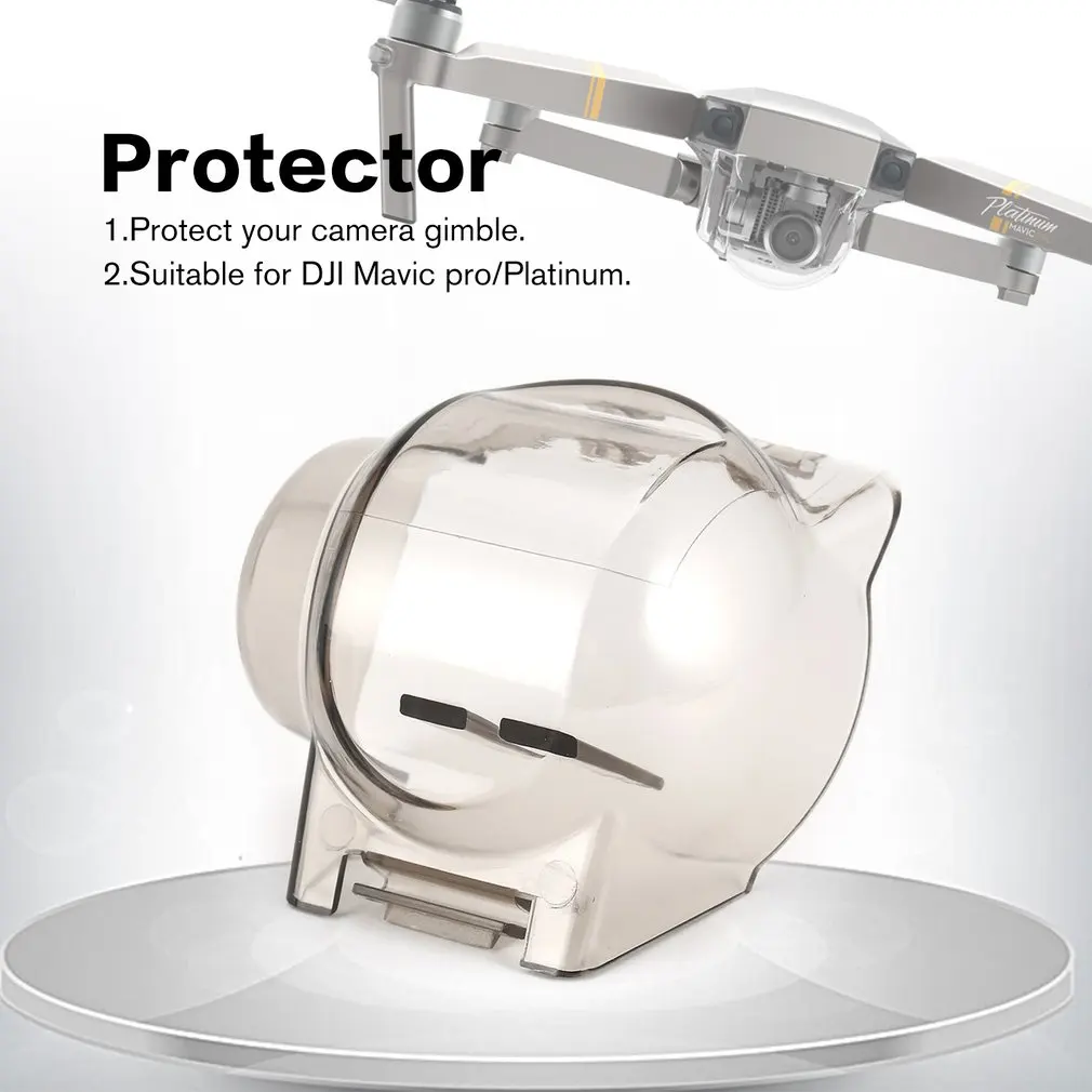 Transparent Camera Lens Shield Protector Gimble Protective Cover Hood Cap Case for RC DJI Mavic Pro/Platinum Drone Parts
Transparent Camera Lens Shield Protector Gimble Protective Cover Hood Cap Case for RC DJI Mavic Pro/Platinum Drone Parts