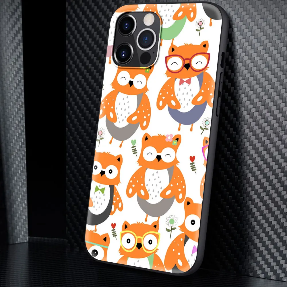Lovely Animal Owl Silicone Case Coque For iPhone 12 11 Pro Max X XS Max XR 7 8 6 6S Plus Soft Phone Shell Cover Fundas Housing
Lovely Animal Owl Silicone Case Coque For iPhone 12 11 Pro Max X XS Max XR 7 8 6 6S Plus Soft Phone Shell Cover Fundas Housing