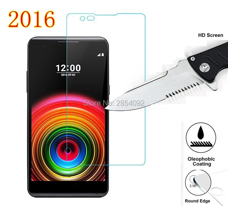 10 шт. закаленное стекло для LG X Power Защитная пленка экрана K220DS K220 LS755 US610 K450