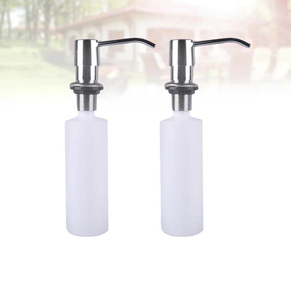 1pc 300ML Hand Sanitizer Bottle Sink Soap Dispenser Lotion Bottle Pressed Lotion Dispensing Bottle for Kitchen 
1pc 300ML Hand Sanitizer Bottle Sink Soap Dispenser Lotion Bottle Pressed Lotion Dispensing Bottle for Kitchen