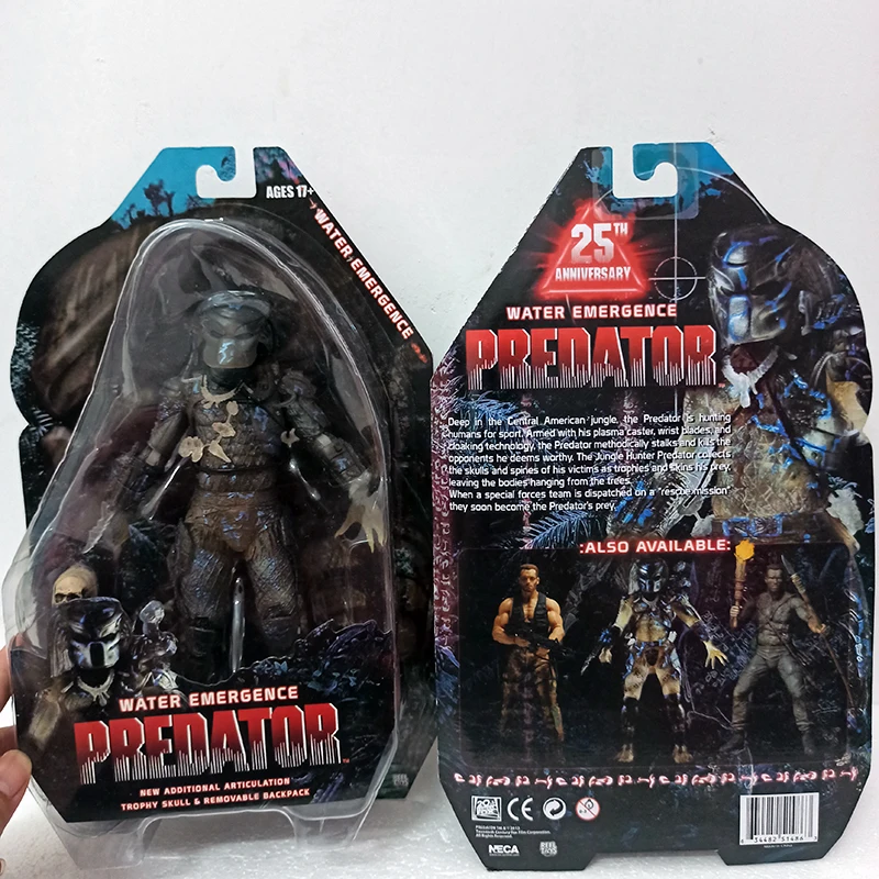 NECA Predator Figure Water Emergence Predator PVC Action Figure Model Toys Doll Gift
NECA Predator Figure Water Emergence Predator PVC Action Figure Model Toys Doll Gift
