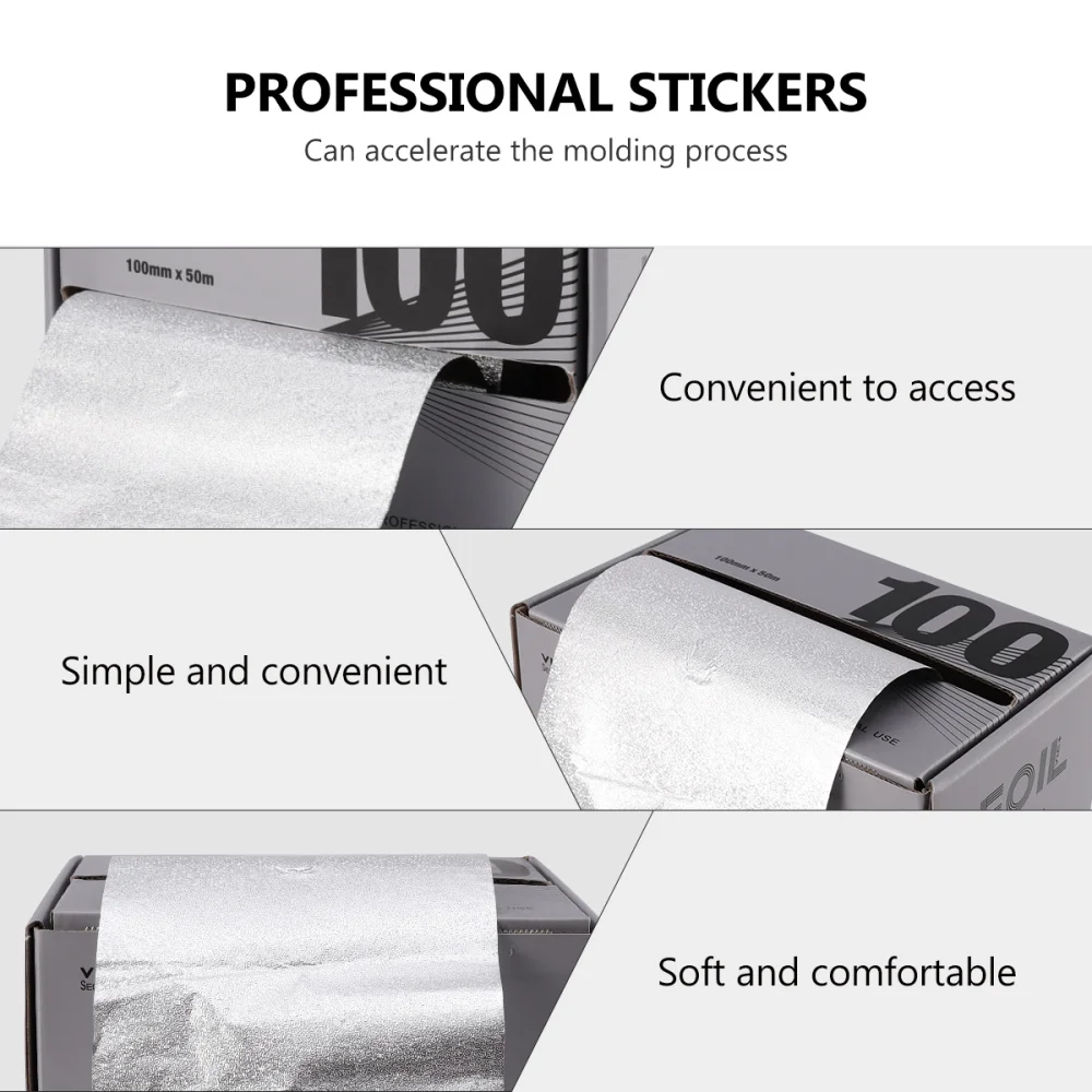 1 Box of Hair Coloring Tin Foil Professional Hairdressing Perm Modeling Tool for Salon Barber Shop
1 Box of Hair Coloring Tin Foil Professional Hairdressing Perm Modeling Tool for Salon Barber Shop